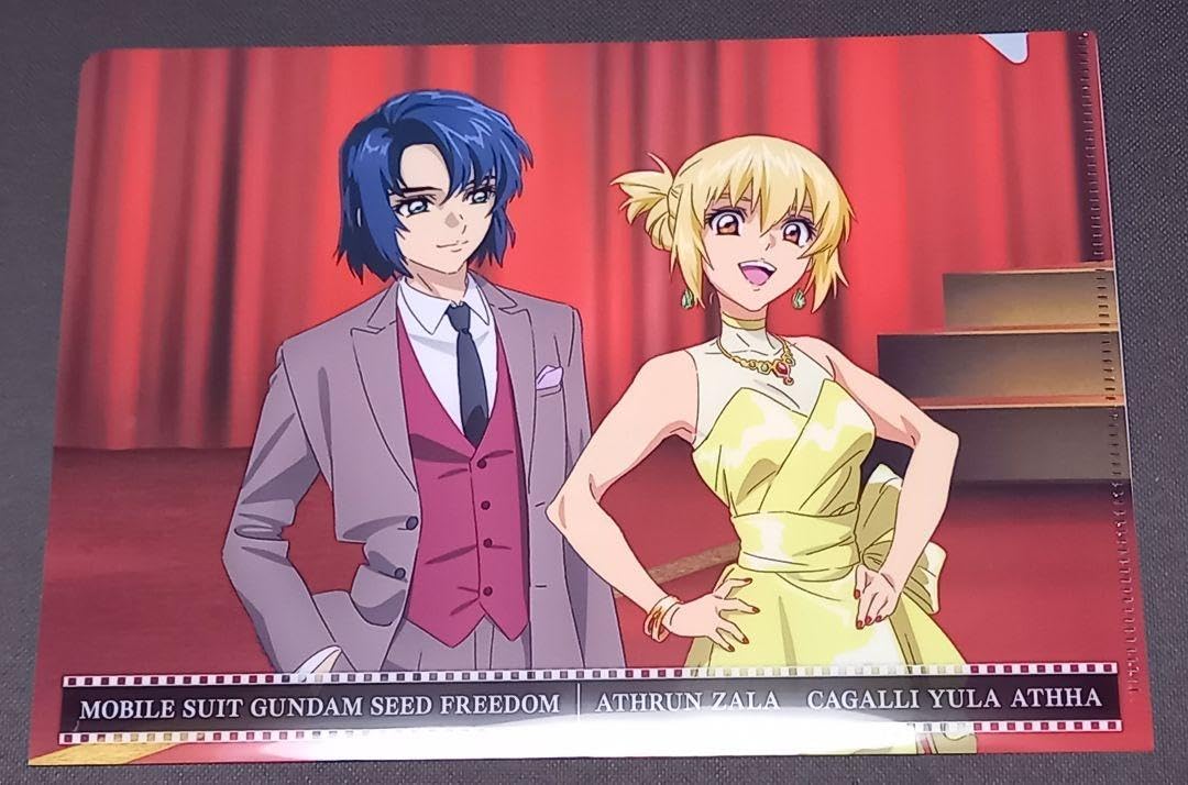 Amazon.co.jp: SEEDFREEDOM クリアファイル アスラン カガリ アスカガ