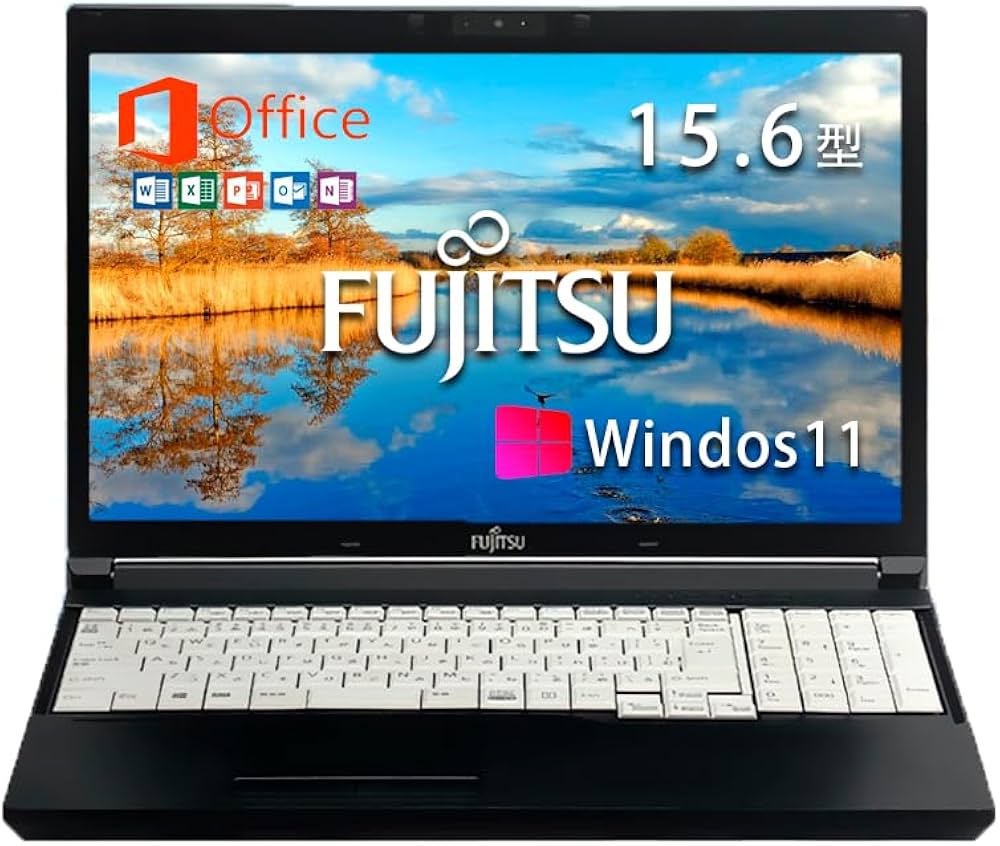 Windowsノート本体 Fujitsu LIFE BOOK MH75/H1 512B 16GB 1072 Windows