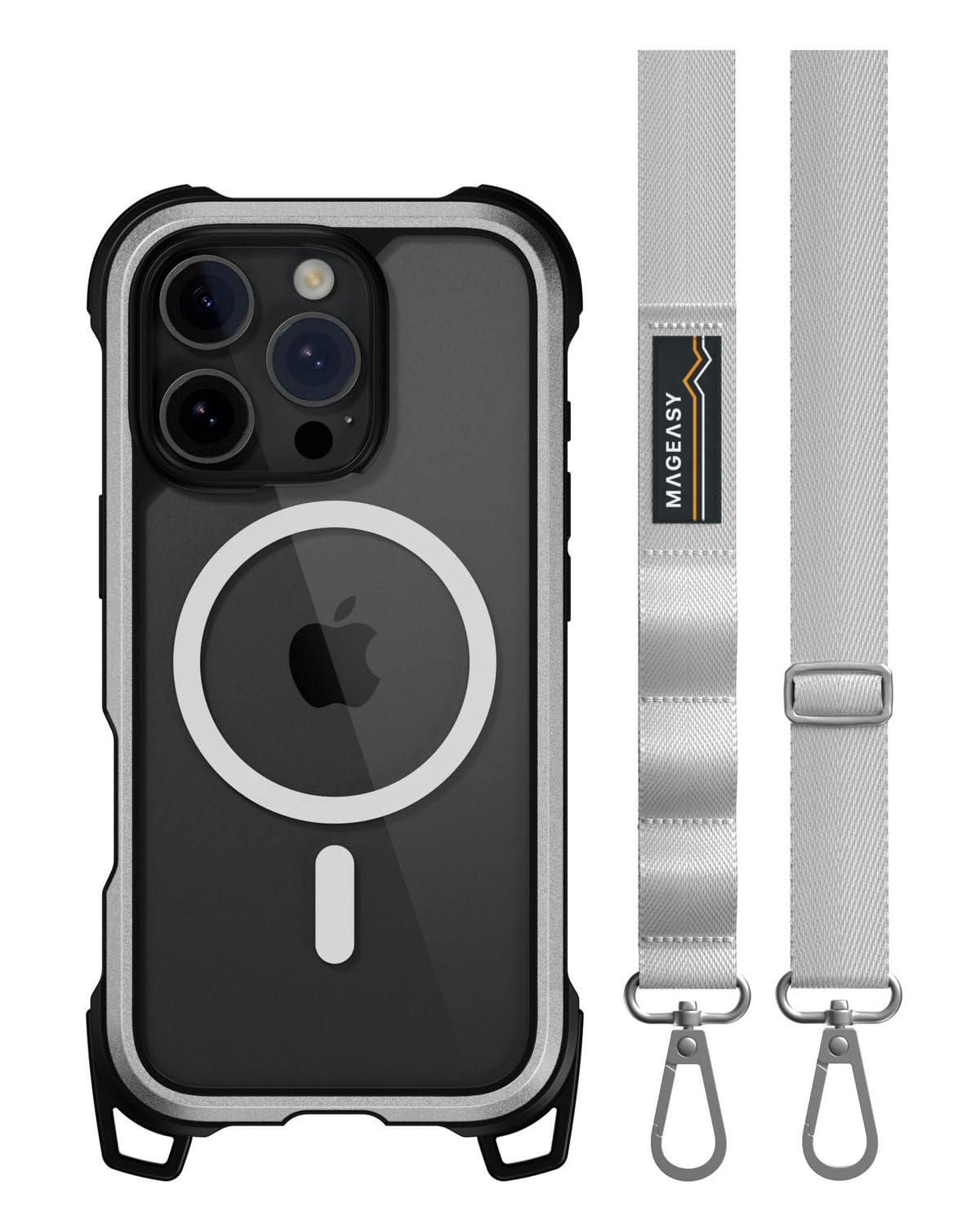 Amazon.co.jp: 【MagEasy】 iPhone 16 Pro 対応 ケース ショルダー