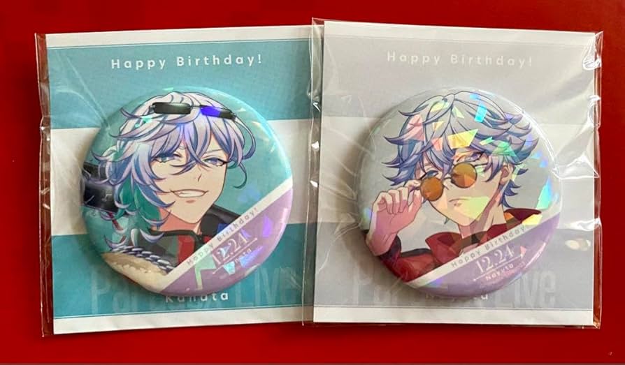 パラライ 四季 缶バッジ Birthday パラライ 四季 缶バッジ Birthday