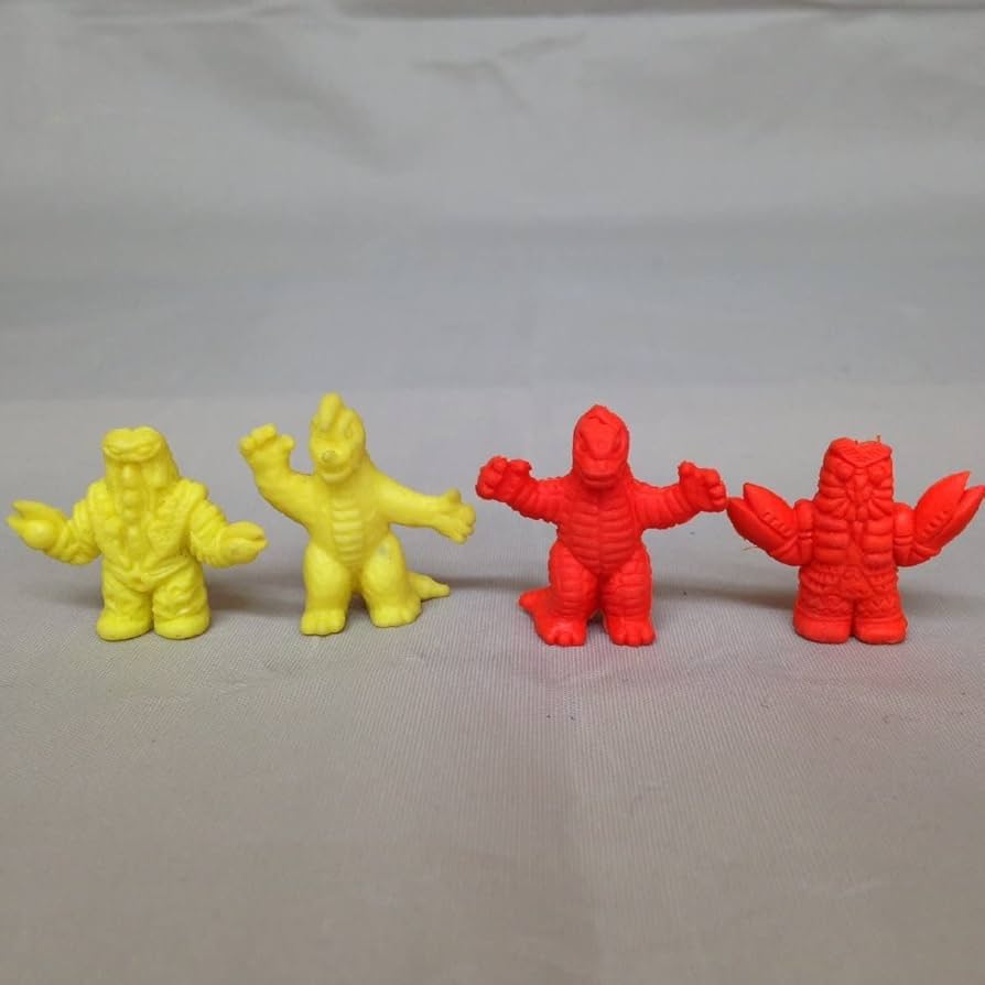 ポピーウルトラマン怪獣消しゴム（ベスター）ゴールド