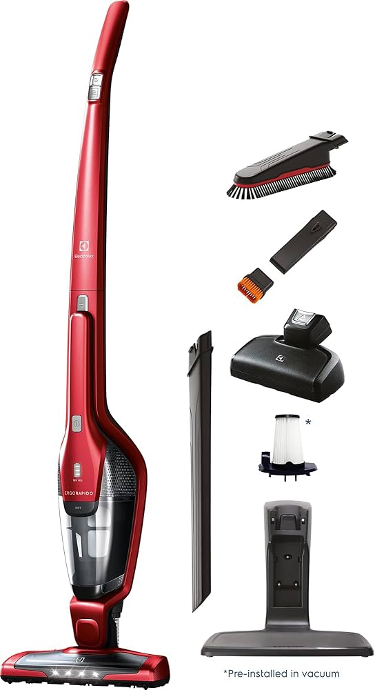 Electrolux Aspirador de pó Ergorapido, vermelho púrpura | Amazon