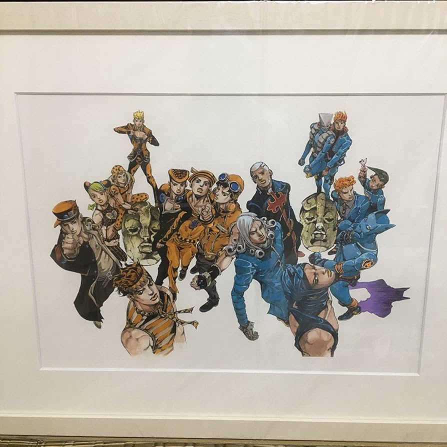 義*坊様 高級複製原画 ジョジョ展 仗助 4部 荒木飛呂彦 Amazon.co.jp