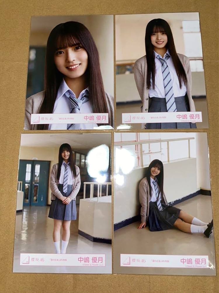 中嶋優月 櫻坂46 4th ANNIVERSARY ライブ 生写真 直筆 サイン 中嶋優月