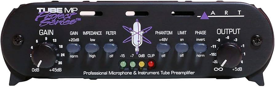 Amazon | ART エー・アール・ティー マイク・プリアンプ Tube MP