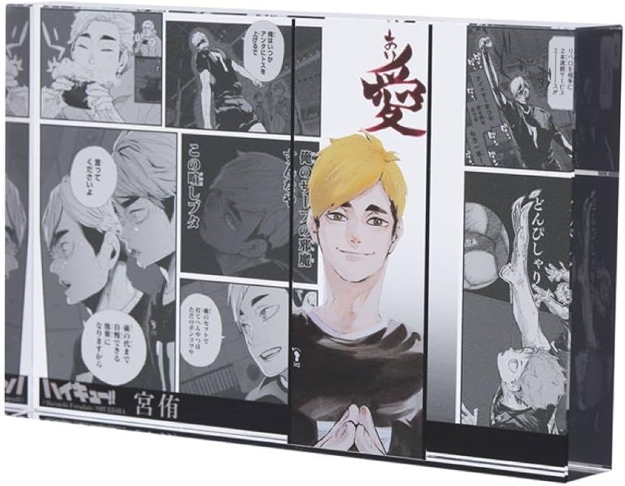 ハイキュー宮侑アクリルブロック2022 バースデー愛ジャンプショップ