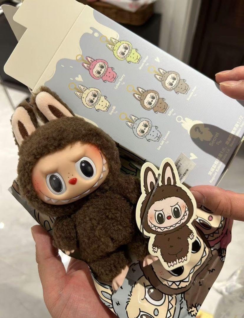 正規品Labubu MONSTERSラブブマカロンシークレットCocoa 正規Labubu