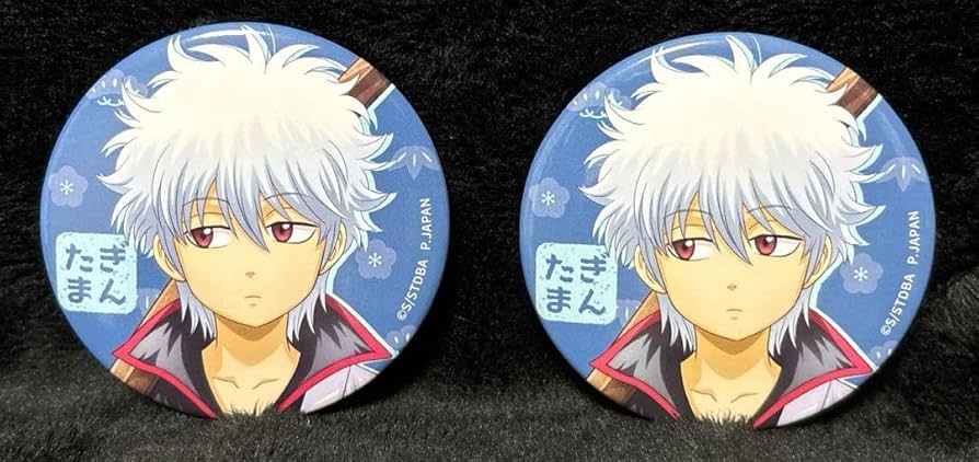 銀魂小さくなっちゃった缶バッジ坂田銀時