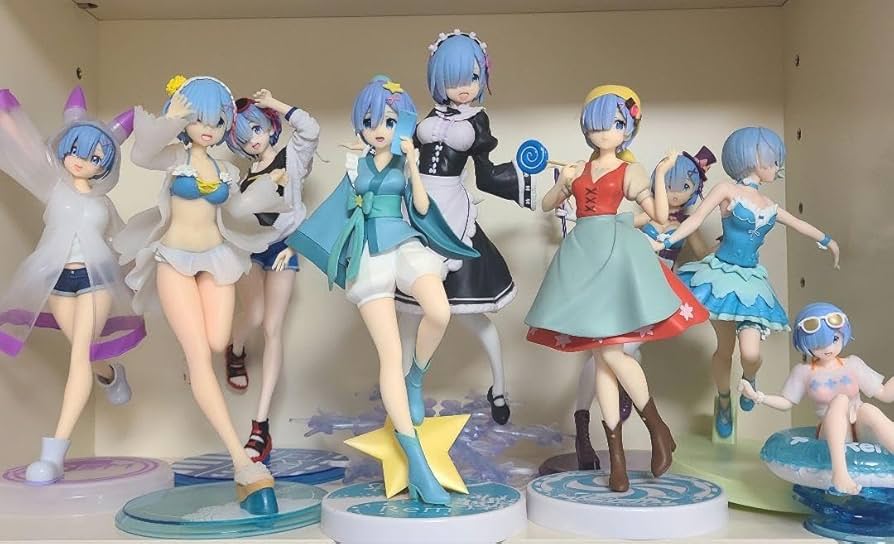 Re:ゼロ フィギュア まとめ売り レム ラム エルザ エミリア リゼロ 美少女