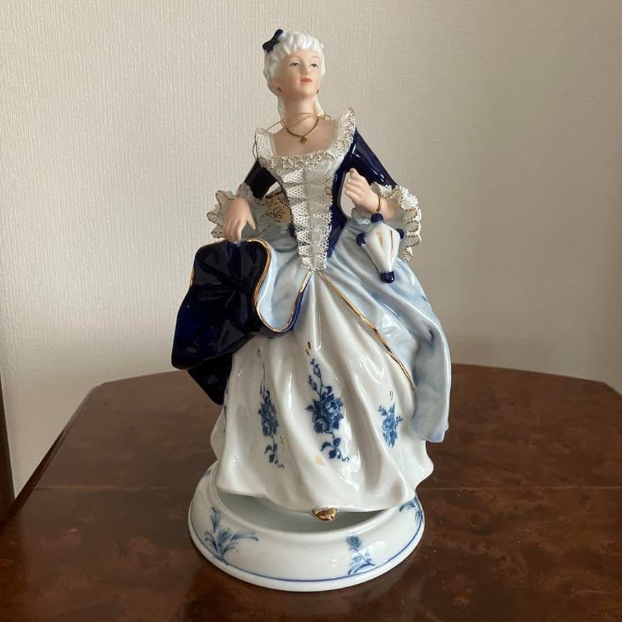 Amazon | Demain ドマン 陶器人形 オルゴール | オルゴール | おもちゃ