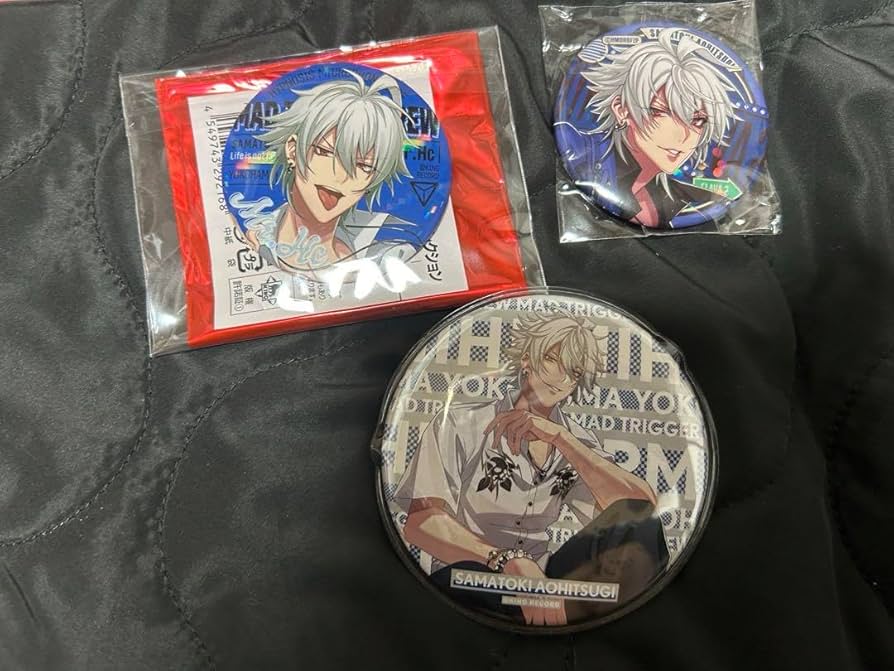 ヒプノシスマイク碧棺左馬刻缶バッジセット