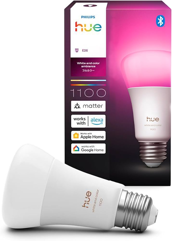 Amazon | フィリップスヒュー(Philips Hue) スマート電球 E26 75W相当