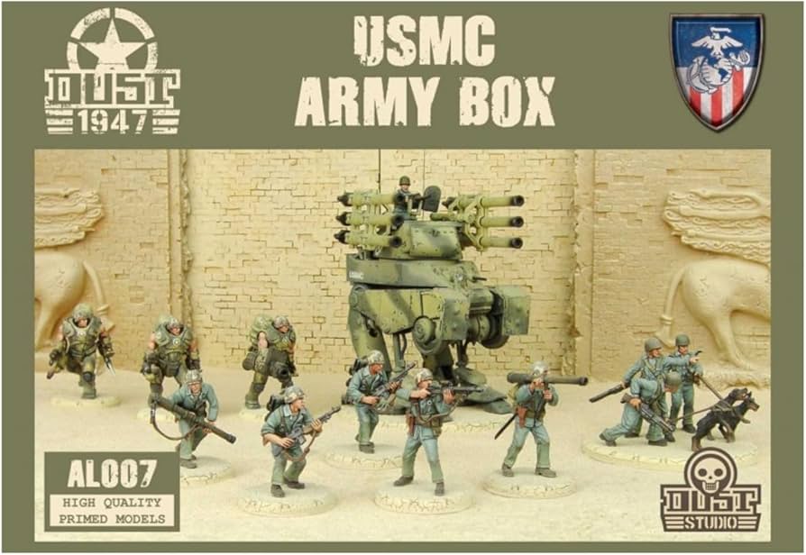 Amazon.co.jp: DUST 1947 - Allies USMC アーミーボックス : Toys & Games