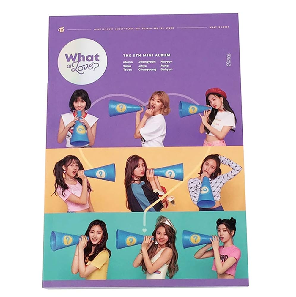 TWICE 5th Mini Album - WHAT IS LOVE ? [ B Ver. ] CD + Photobook +