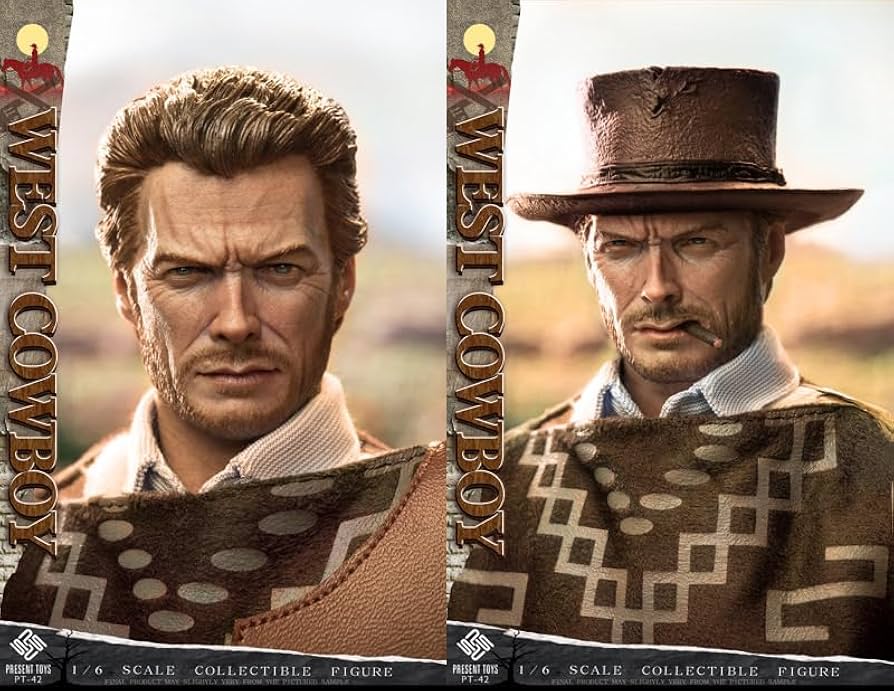 Amazon.co.jp: 【PRESENT TOYS】PT-sp42 1/6 フィギュア WEST COWBOY