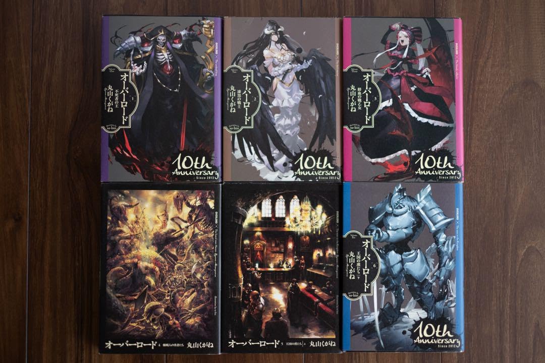 一部未開封 オーバーロード 小説 1-16巻セット＋α 10周年限定カバー版