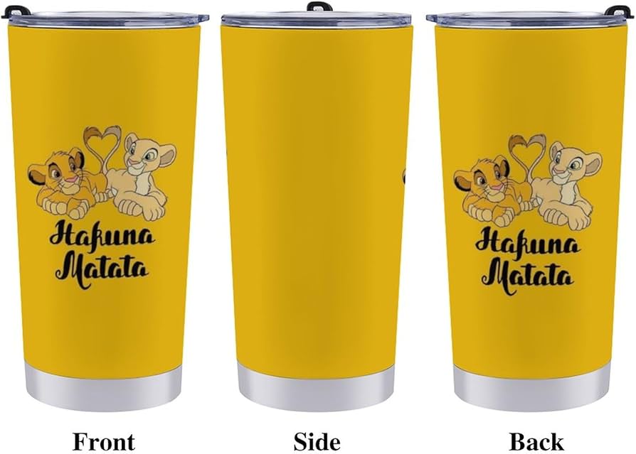 Amazon | シンバ ライオンキング 獅子柄 タンブラー マグカップ