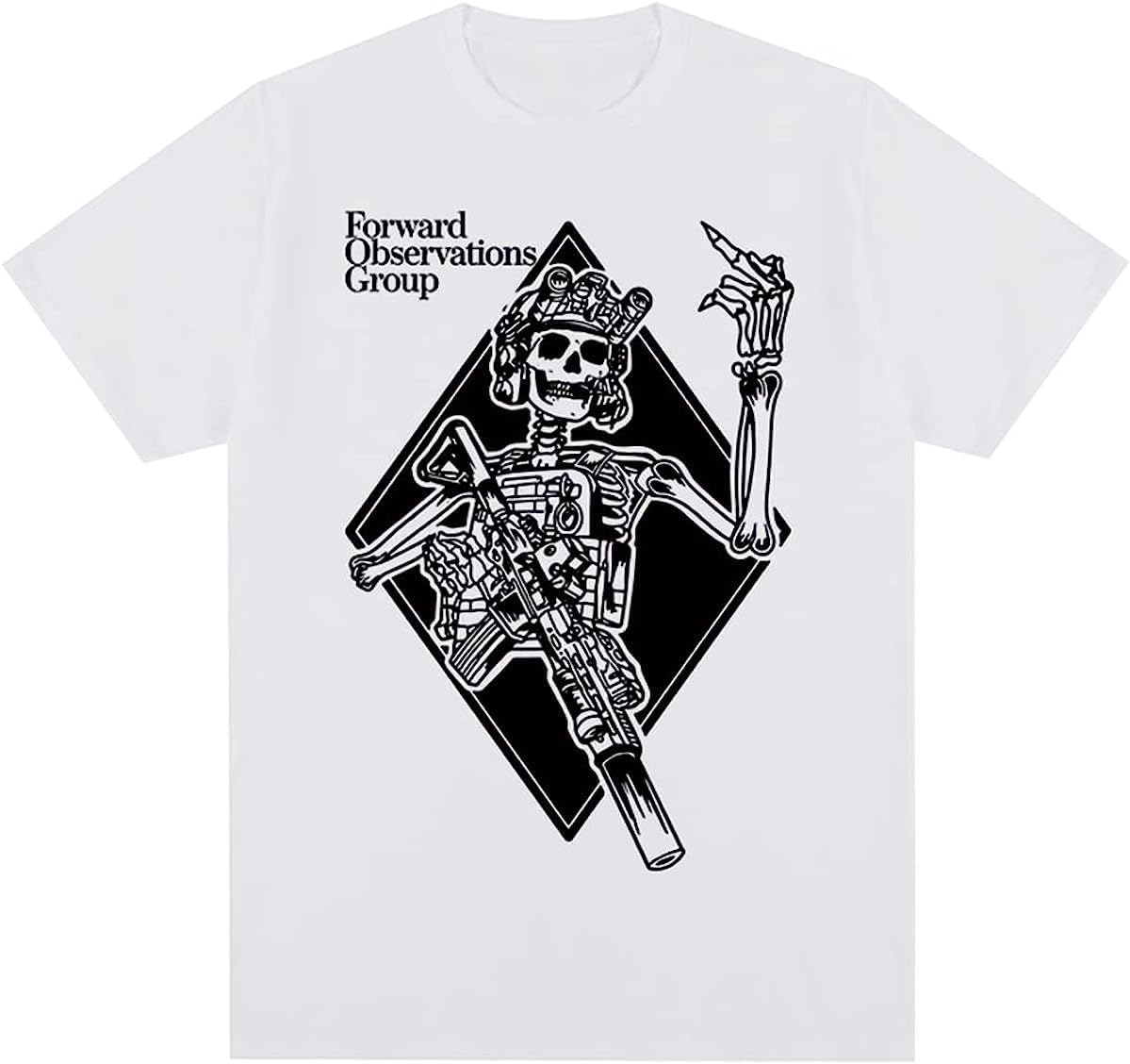 Forward Observations Group FOG Praying Skeleton T-shirt size Large