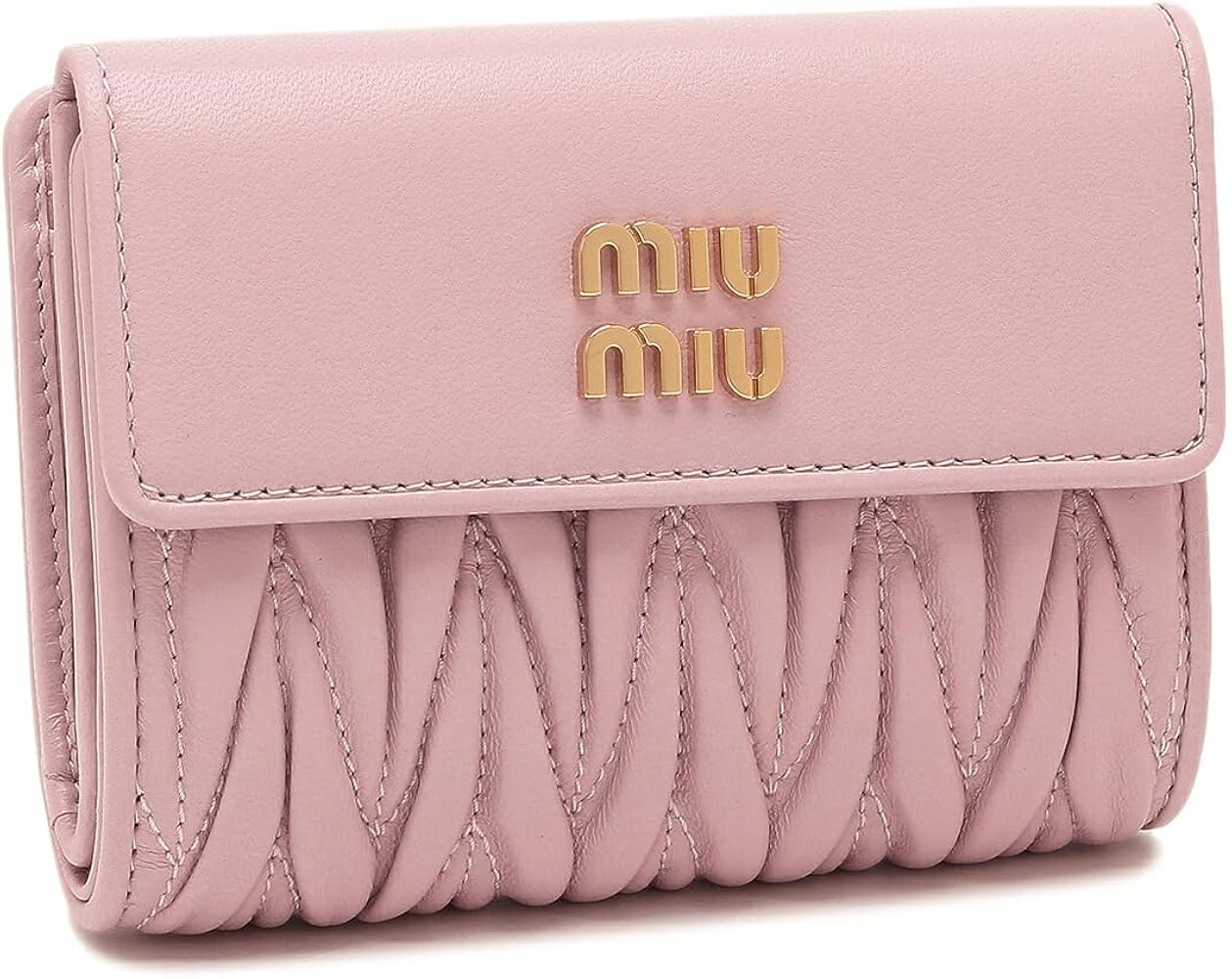 miumiu ミュウミュウ 三つ折り財布