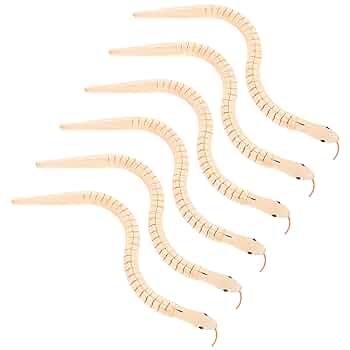 東雲APARTHE】木でできた蛇のおもちゃ（グリコ） 東雲APARTHE】木で