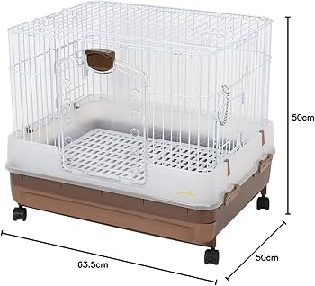 Amazon.co.jp: ミニマルランド うさぎのカンタンおそうじケージ