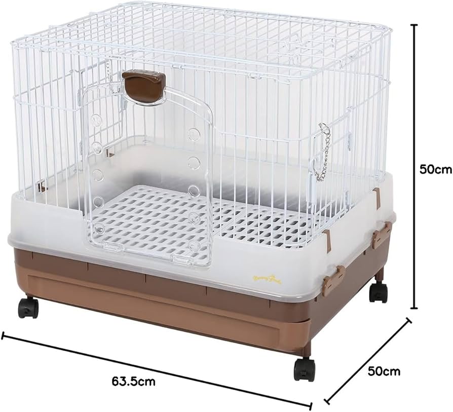 ミニマルランド ケージ ブラウン 90L