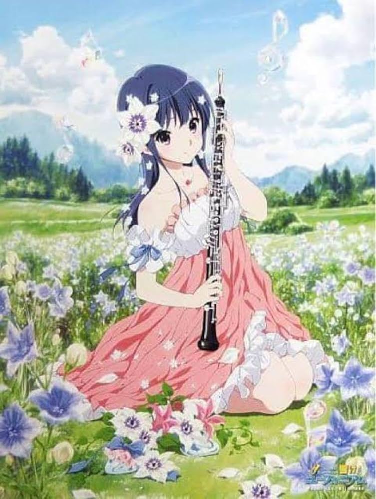 響けユーフォニアムキャンバスアート鎧塚みぞれ