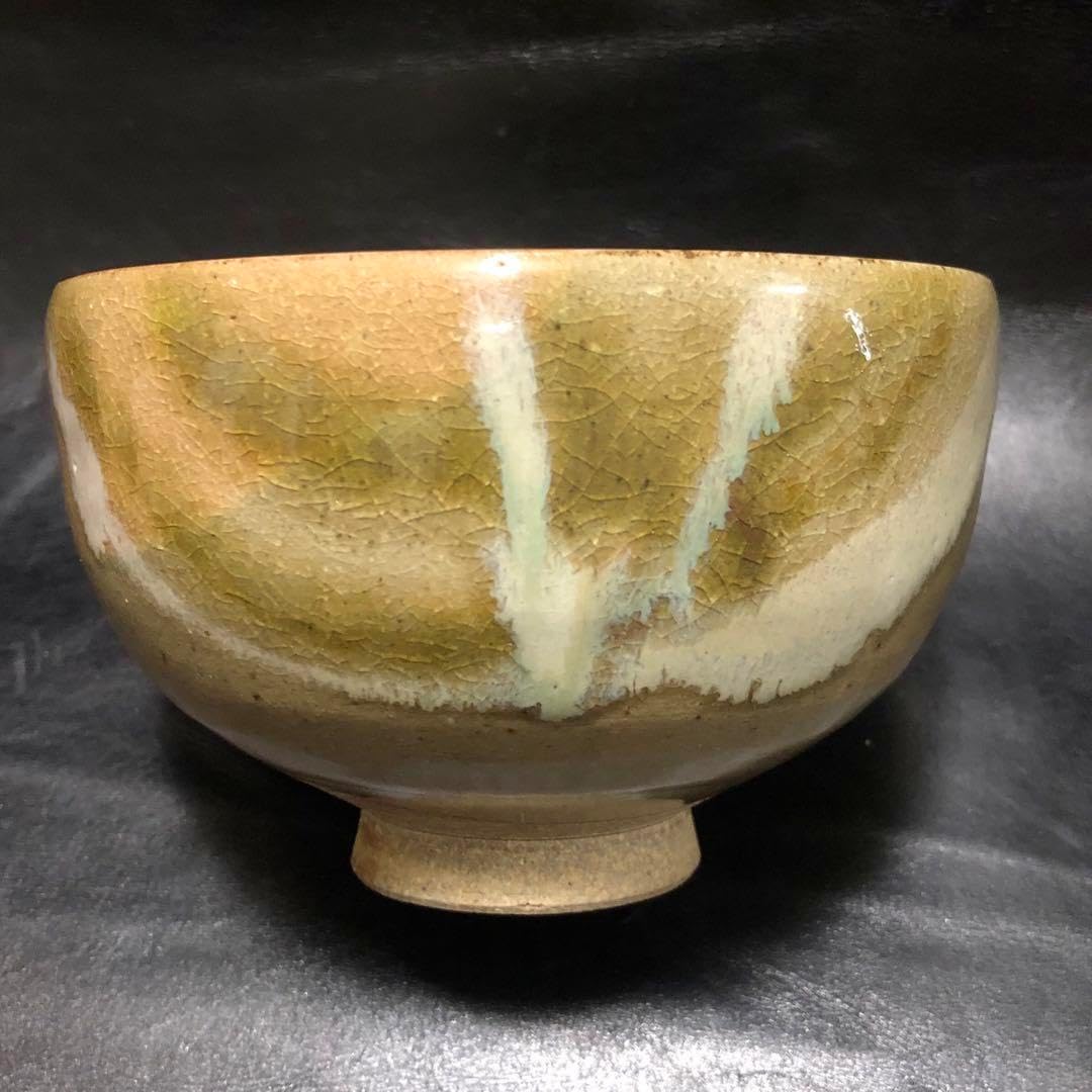 未使用 青漆 一閑塗 舟形 莨盆 即中斎好 表千家 桐箱有 茶道具 漆器 ⑨