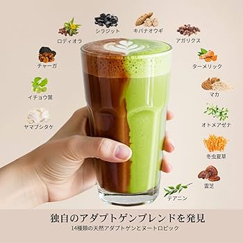 Amazon.co.jp: 【公式】AdaptoLatte アダプトラテ デカフェ(ココア