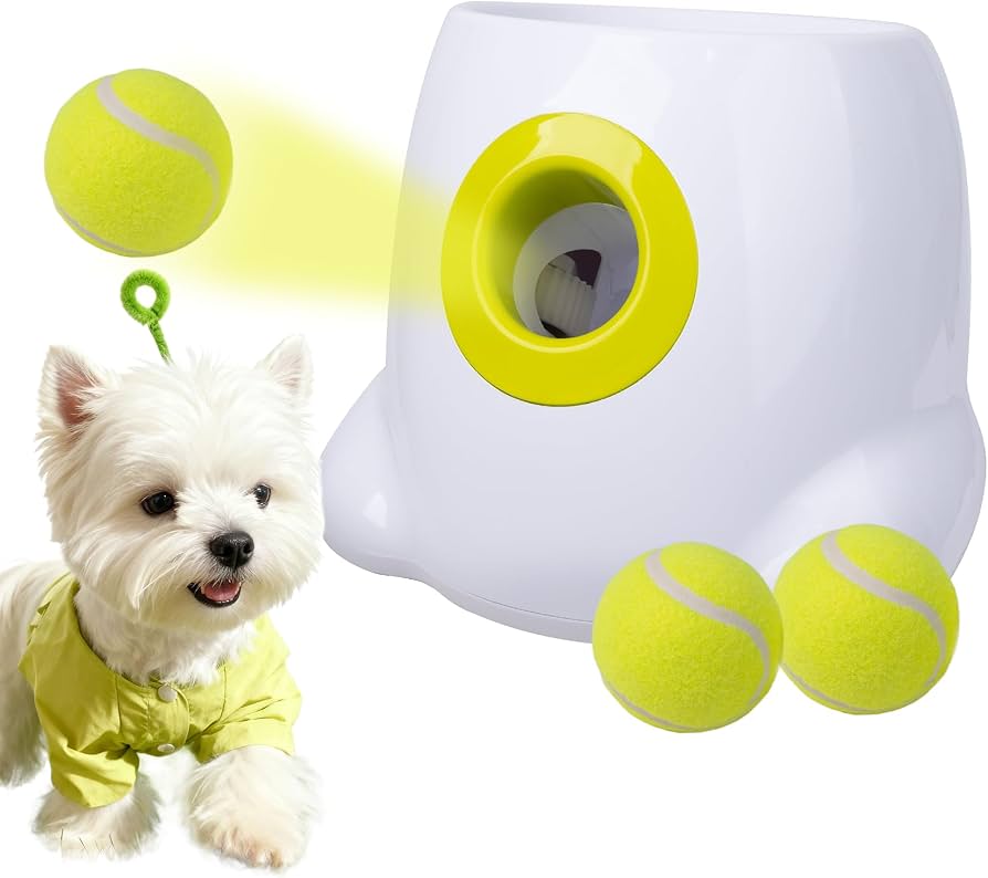 Amazon | All For Paws 犬 ボールランチャー おもちゃ 自動 ボール投げ