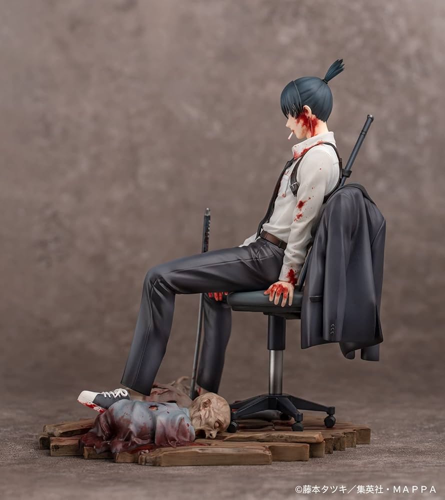 Amazon.co.jp: チェンソーマン 早川アキ 1/7スケール PVC&ABS製 塗装