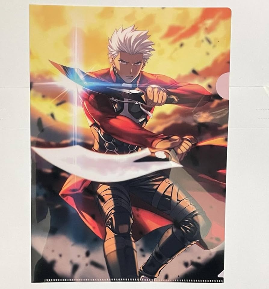 Fate/stay night UBWクリアファイル アーチャーエミヤ 未開封 Amazon