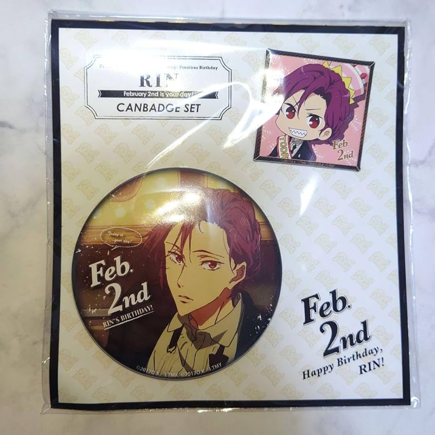 Free! 松岡凛 バースデー 缶バッジ Hopeful 2018 6点 Free!シリーズ