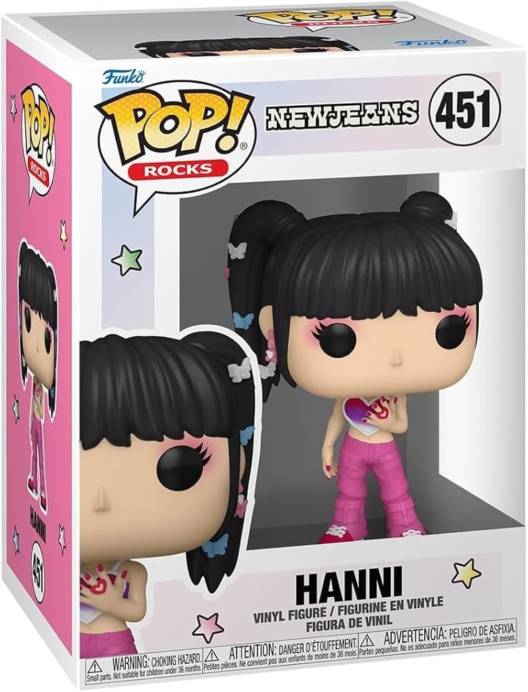 Amazon.com: POP Rocks: NewJeans NJZ - Hanni Funko Vinyl Figure