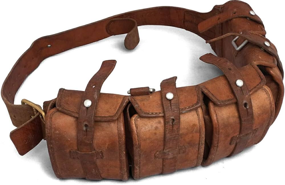 Amazon.co.jp: スウェーデン軍 レザーアンモベルト USED : ファッション