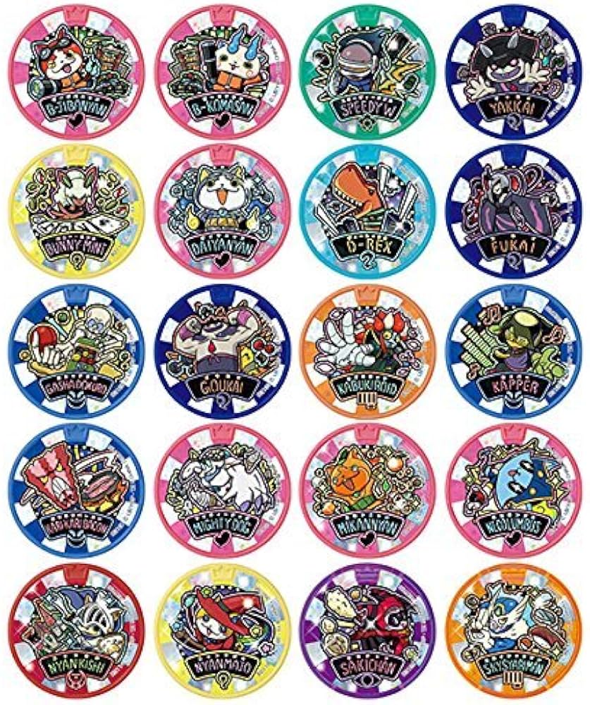 妖怪ウォッチ 妖怪レジェンドメダル クリスタルカラーエディション