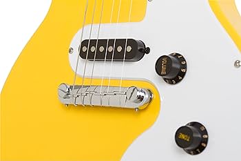 Amazon.com: Epiphone Les Paul Melody Maker E1, Sunset Yellow