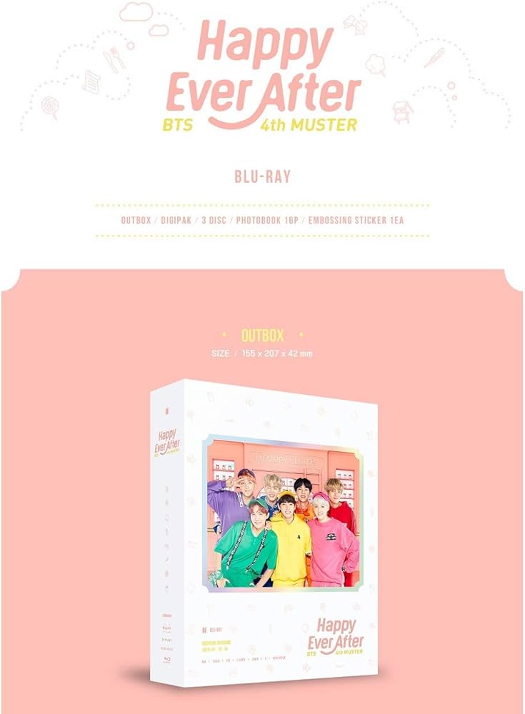 Amazon.com: BTS BANGTAN BOYS - BTS 4th MUSTER Happy Ever After Blu