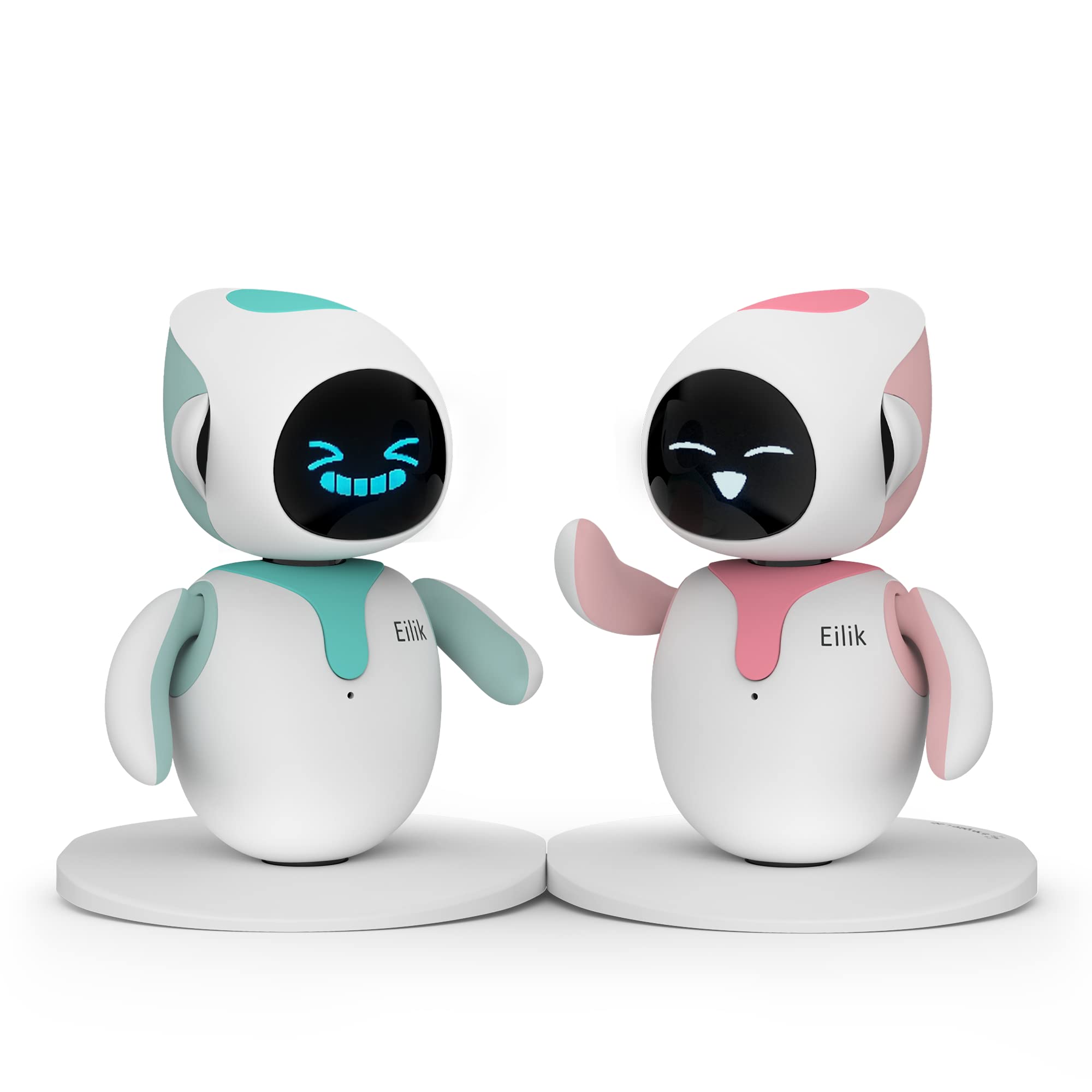 Amazon | ENERGIZE LAB Eilik – Cute Robot Pets for Kids and Adults