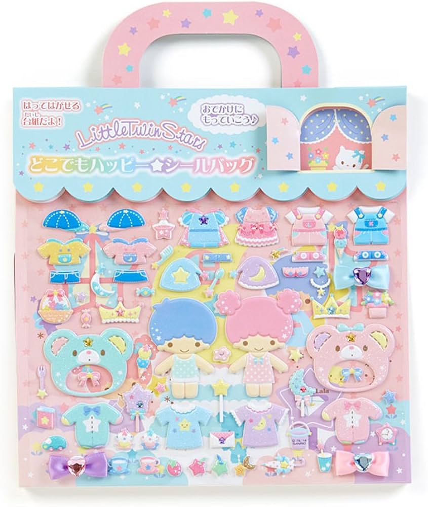 Amazon.co.jp: サンリオ(SANRIO) リトルツインスターズ どこでもシール