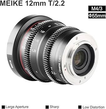 Amazon.com : Meike 12mm T2.2 Manual Focus Wide Angle Fixed Prime