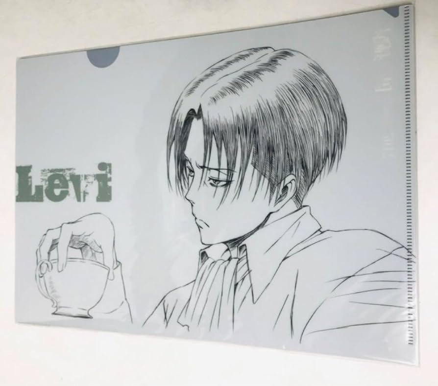 Amazon.co.jp: 浅野恭司×WIT STUDIO原画展 クリアファイル リヴァイ