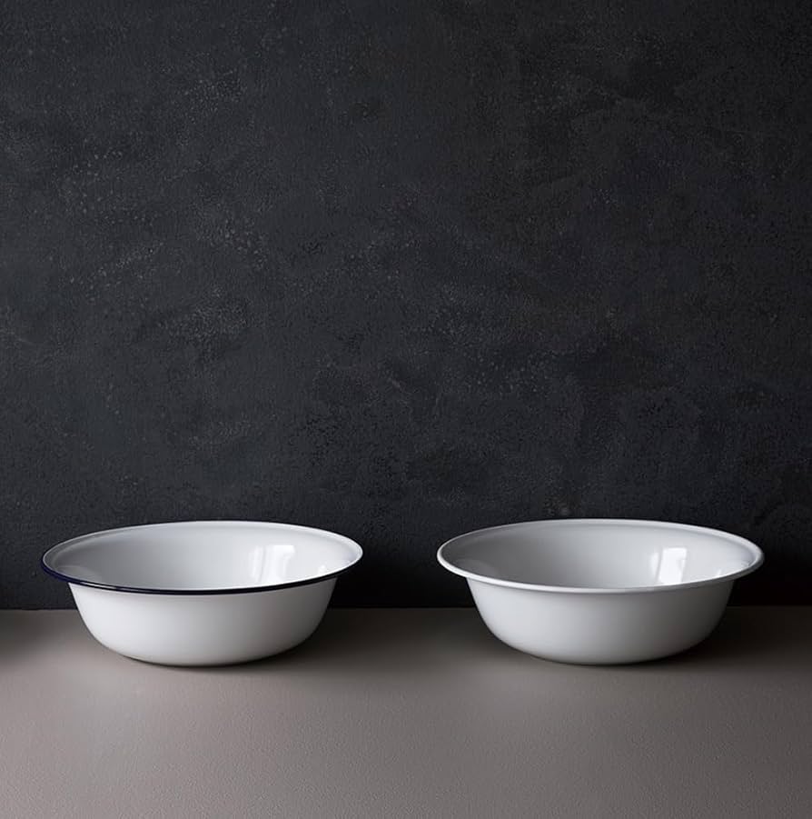 Amazon｜野田琺瑯(Nodahoro) 洗面器 ホーロー 4L 湯おけ たらい 足湯