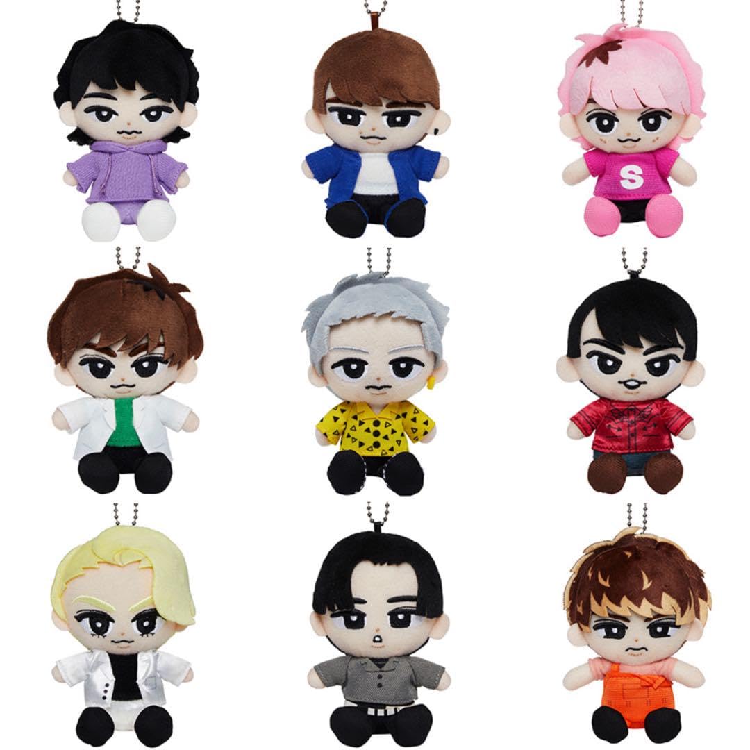 Man すのチル ぬいぐるみ 9体 セット 9人 スノ ぬい iDOME すのチル