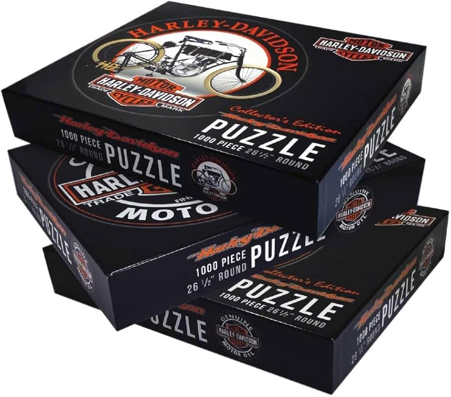 Amazon.com: Harley-Davidson® Motor Oil Bar & Shield Logo Round