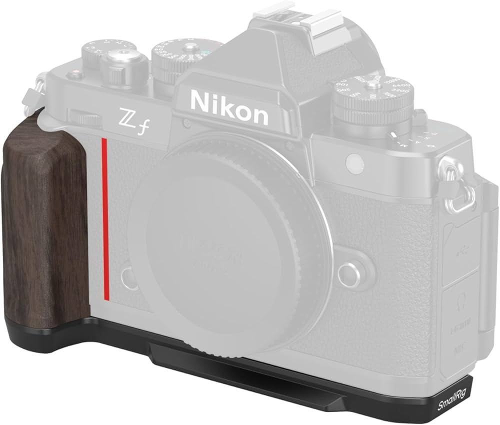 Amazon | SmallRig Nikonに対応 Z f用 L字型マウントプレート 木製