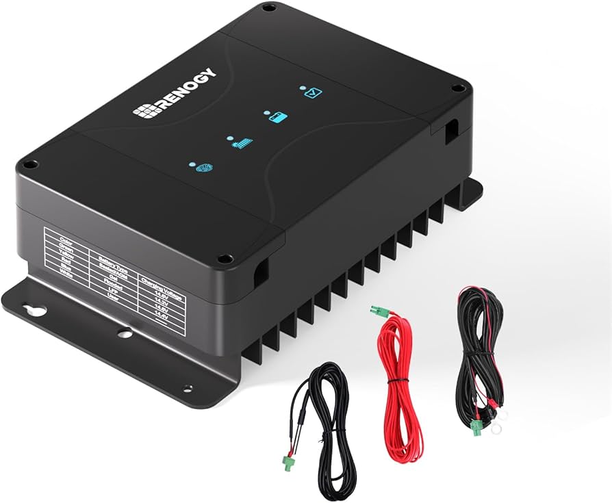 Amazon | Renogy 12V 50A DCC MPPT 走行充電器 Lifepo4対応ソーラー