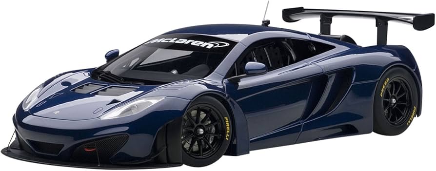 Amazon | AUTOart 1/18 マクラーレン MP4-12C GT3 (ダークブルー) 完成
