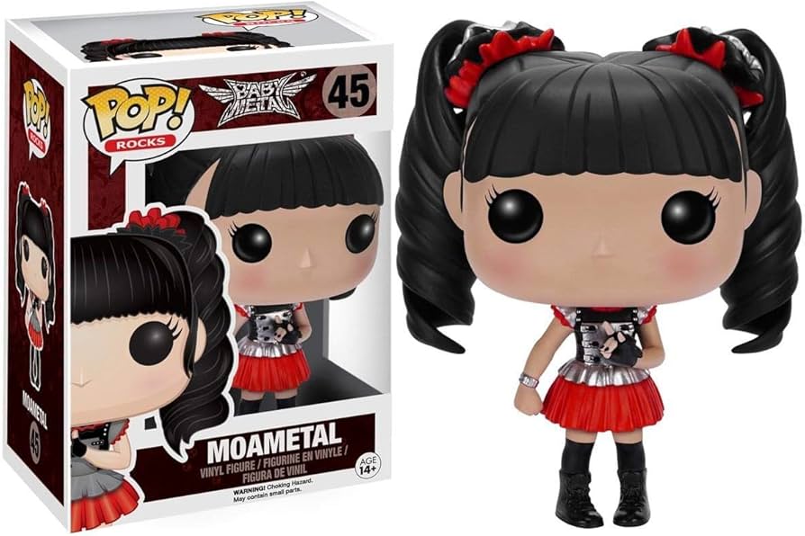 Amazon.co.jp: 【POP! 】『BABYMETAL』MOAMETAL 高さ約9センチ