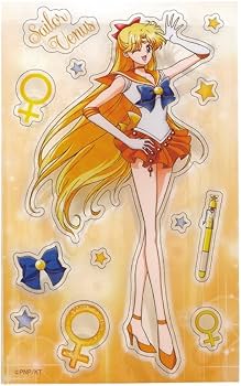 Amazon | サンスター クリスタルステッカー 美少女戦士セーラームーン4